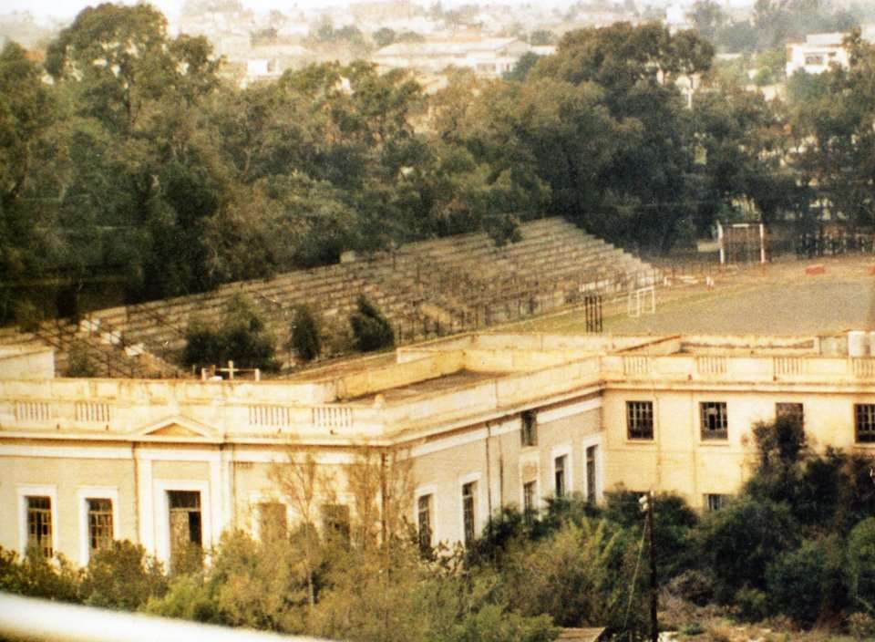 Το Στάδιο ΓΣΕ στην Αμμόχωστο, η κοινή έδρα της Νέας Σαλαμίνας και της Ανόρθωσης Αμμοχώστου