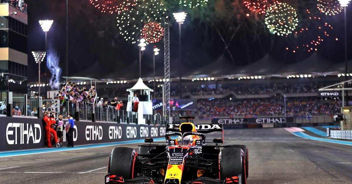 Max Verstappen In Front Of Abu Dhabi Fireworks Planetf1 1200x630