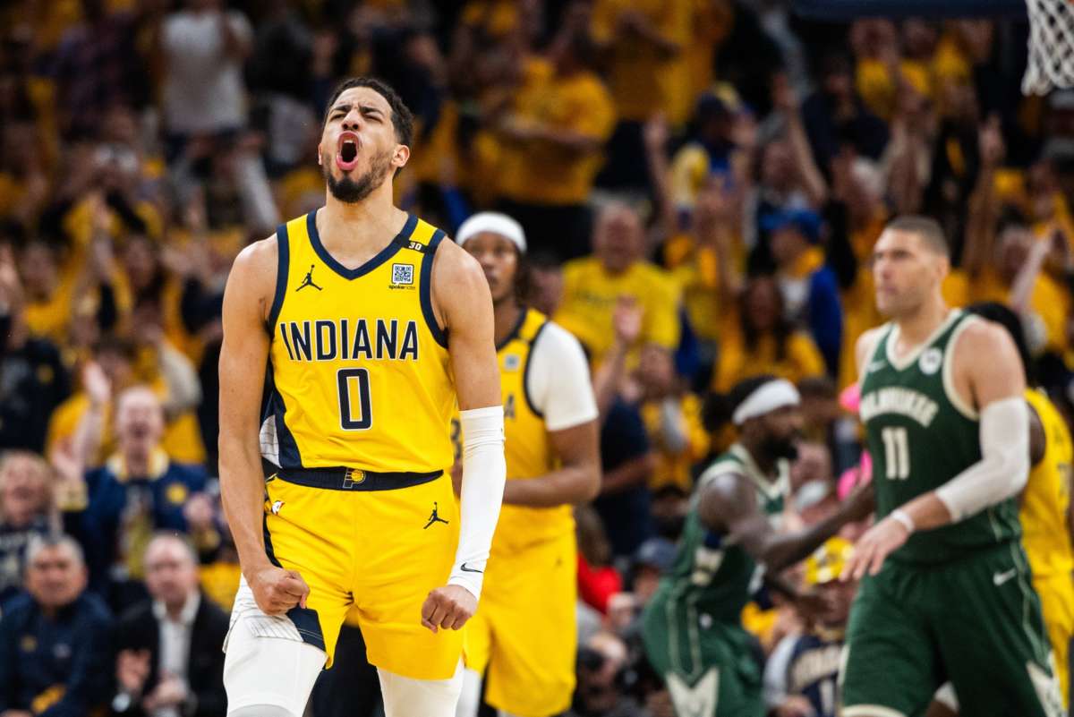 Nba: Playoffs Milwaukee Bucks At Indiana Pacers