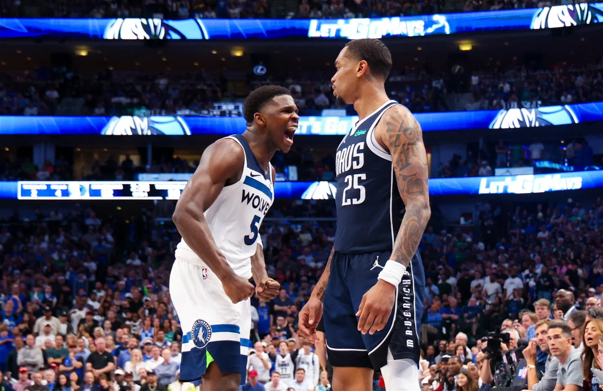 2024 05 29t040038z 1795832925 Mt1usatoday23409338 Rtrmadp 3 Nba Playoffs Minnesota Timberwolves At Dallas Mavericks