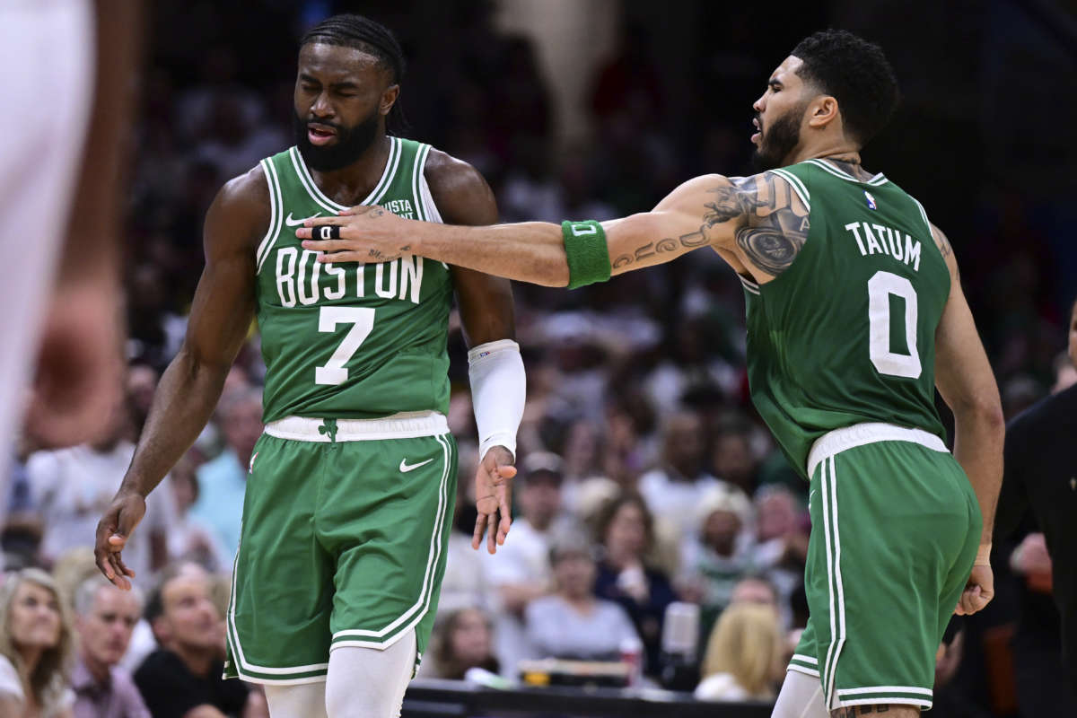 Jaylen Brown Jayson Tatum