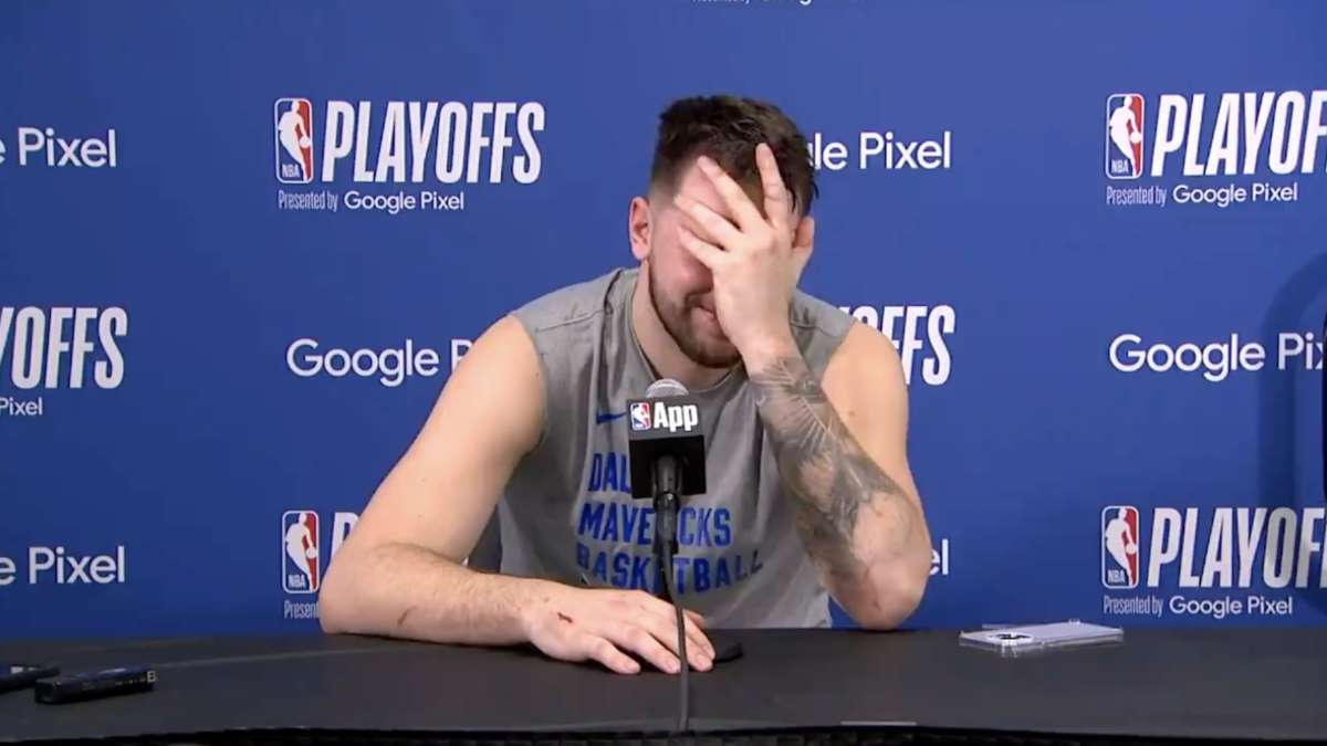Luka Doncic Press Conference Mavericks