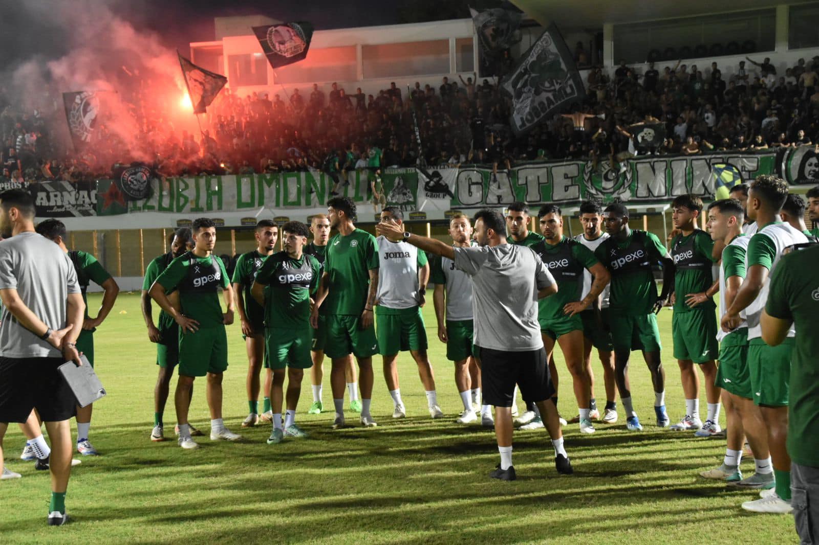 Omonoia 29m Anoixan Prasina Pania Se Apotheosi