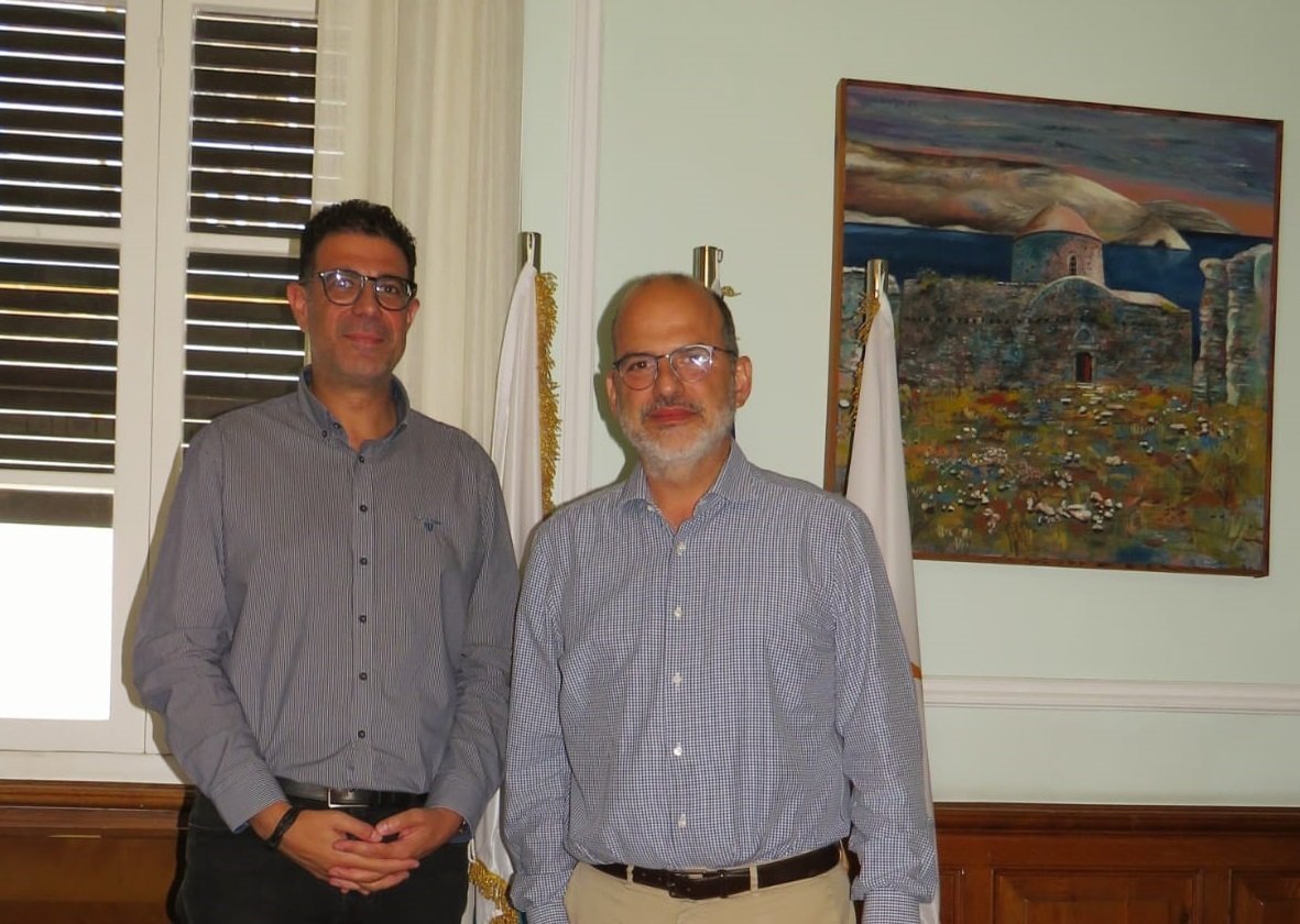 Lemesos Mayor With Kok President