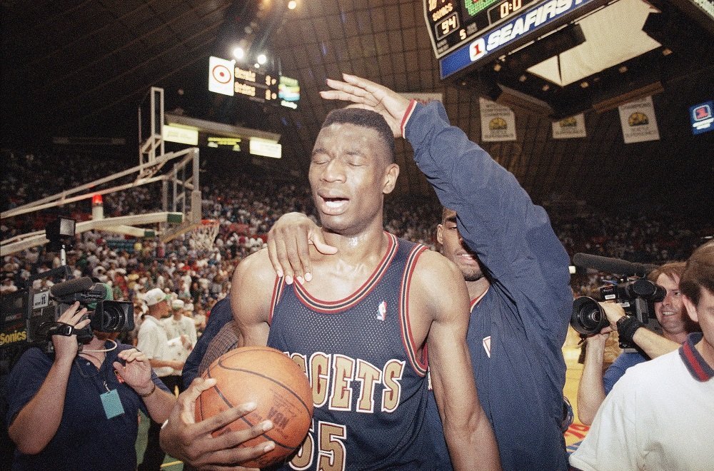 Watchf Associated Press Sports Nba Basketball Washington United States Aphs56136 Nuggets Sonics Basketball