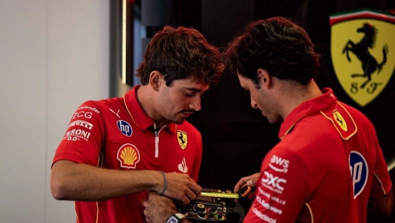 Leclerc Azerbaijan 2024 Preview 1