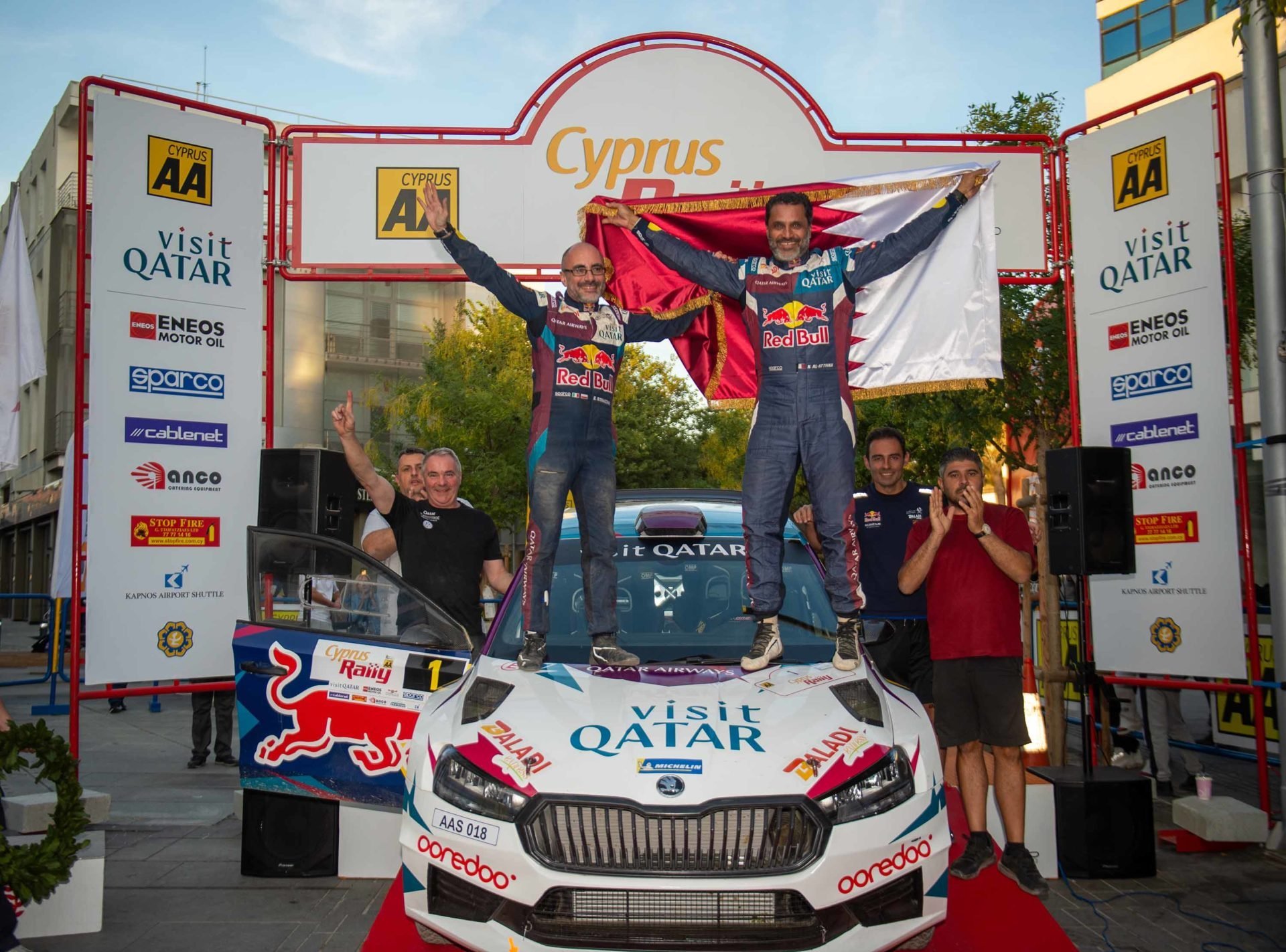 Al Attiyah Finish Copy