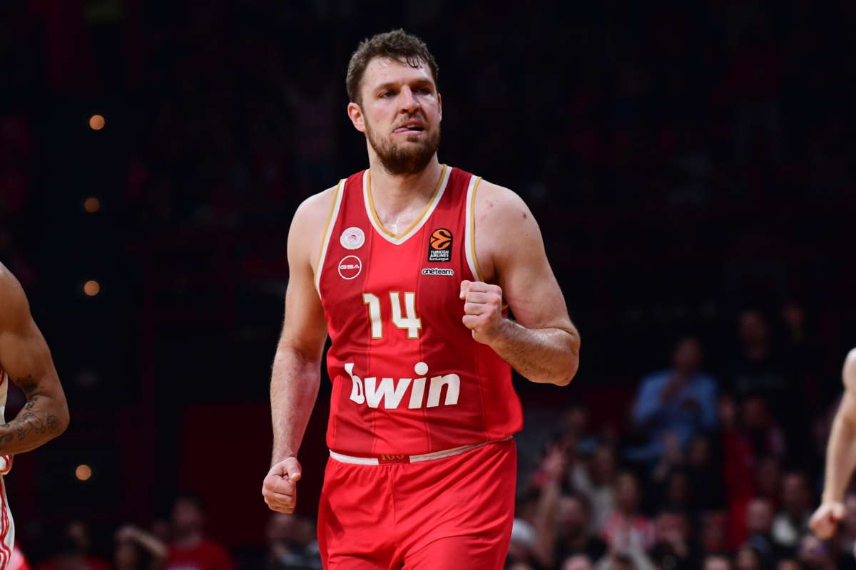 [374840] Euroleague 2024 2025 / ΟΛΥΜΠΙΑΚΟΣ ΜΠΑΓΕΡΝ. (lato Klodian / Eurokinissi)