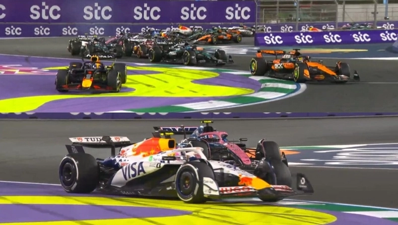 Verstappen Lawson Penalties Gp Saudi Arabia 2025