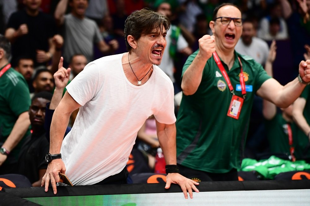 [378147] Euroleague 2024 2025 / Final 4 ΑΜΠΟΥ ΝΤΑΜΠΙ / 1ος ΗΜΙΤΕΛΙΚΟΣ / ΠΑΝΑΘΗΝΑΙΚΟΣ ΦΕΝΕΡΜΠΑΧΤΣΕ. (klodian Lato / Eurokinissi)