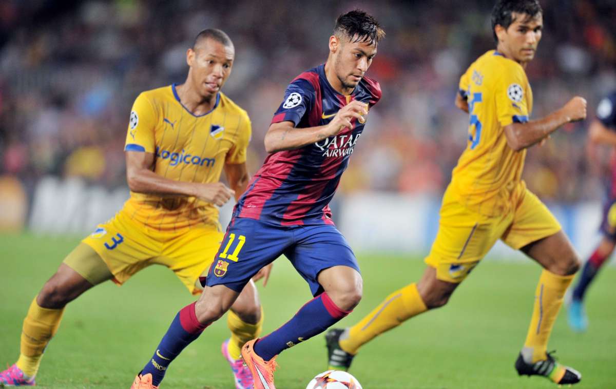 Neymar Amorin Morais Barcelona Apoel
