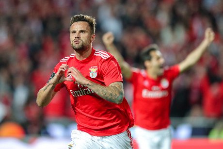 Benfica's Haris Seferovic Celebrates After Scoring Goal 440nw 10182617k