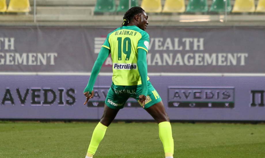Olatuntzi Aek Goal 2
