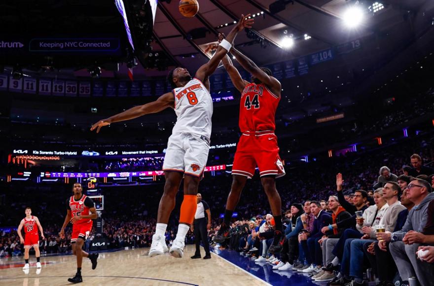 Bulls Knicks Score 063403