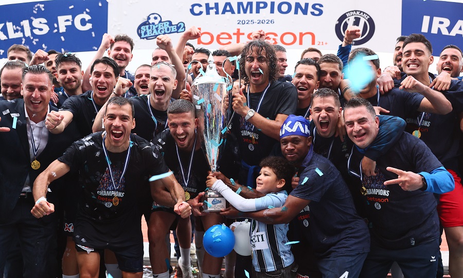 [385697] Superleague 2 / 2025 2026 / Play Off / ΗΡΑΚΛΗΣ ΑΝΑΓΕΝΝΗΣΗ ΚΑΡΔΙΤΣΑΣ (ΡΑΦΑΗΛ ΓΕΩΡΓΙΑΔΗΣ / Eurokinissi)