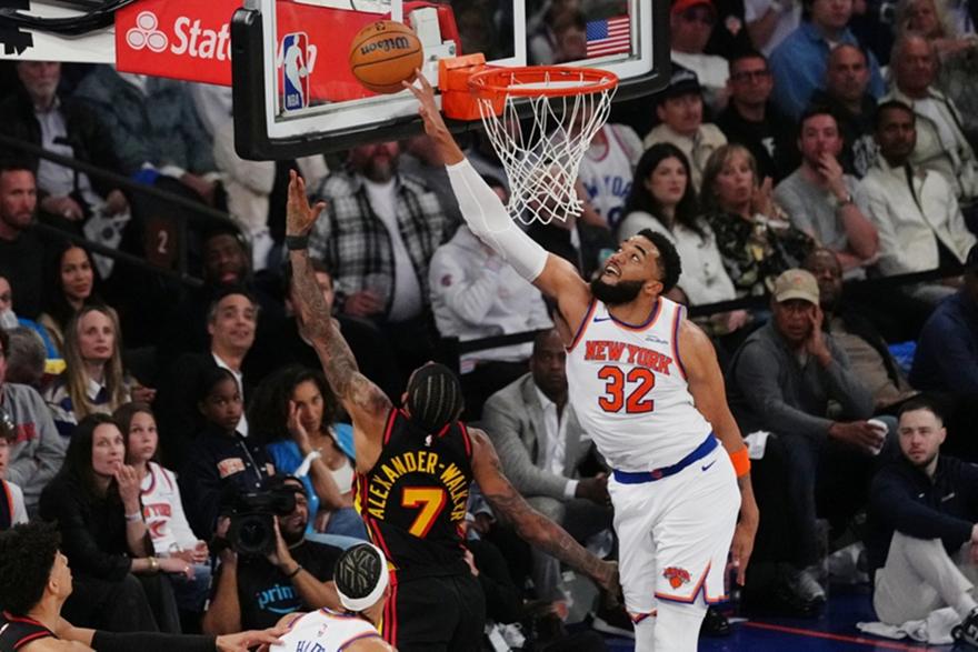 Knicks Hawks Score Playoffs 050840