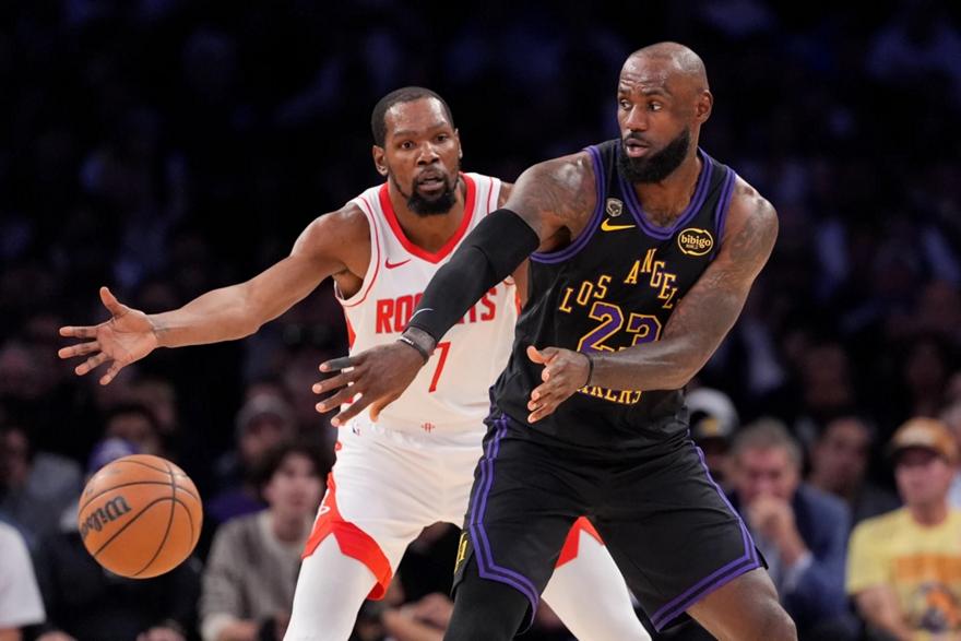 Lakers Rockets Score Lebron Du 083318