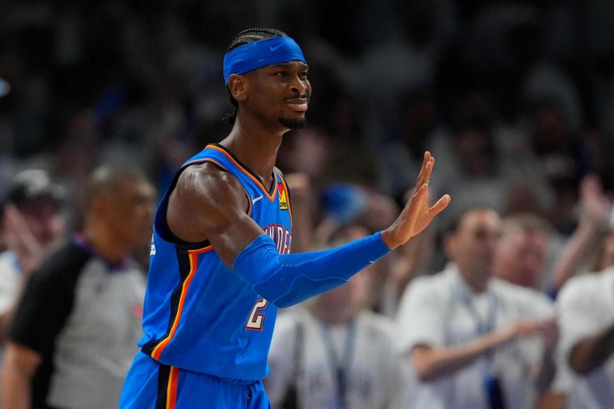 Spurs Thunder Score Nba Playof 