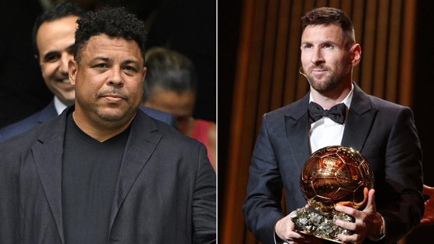Ronaldo Nazario Lionel Messi B 165240