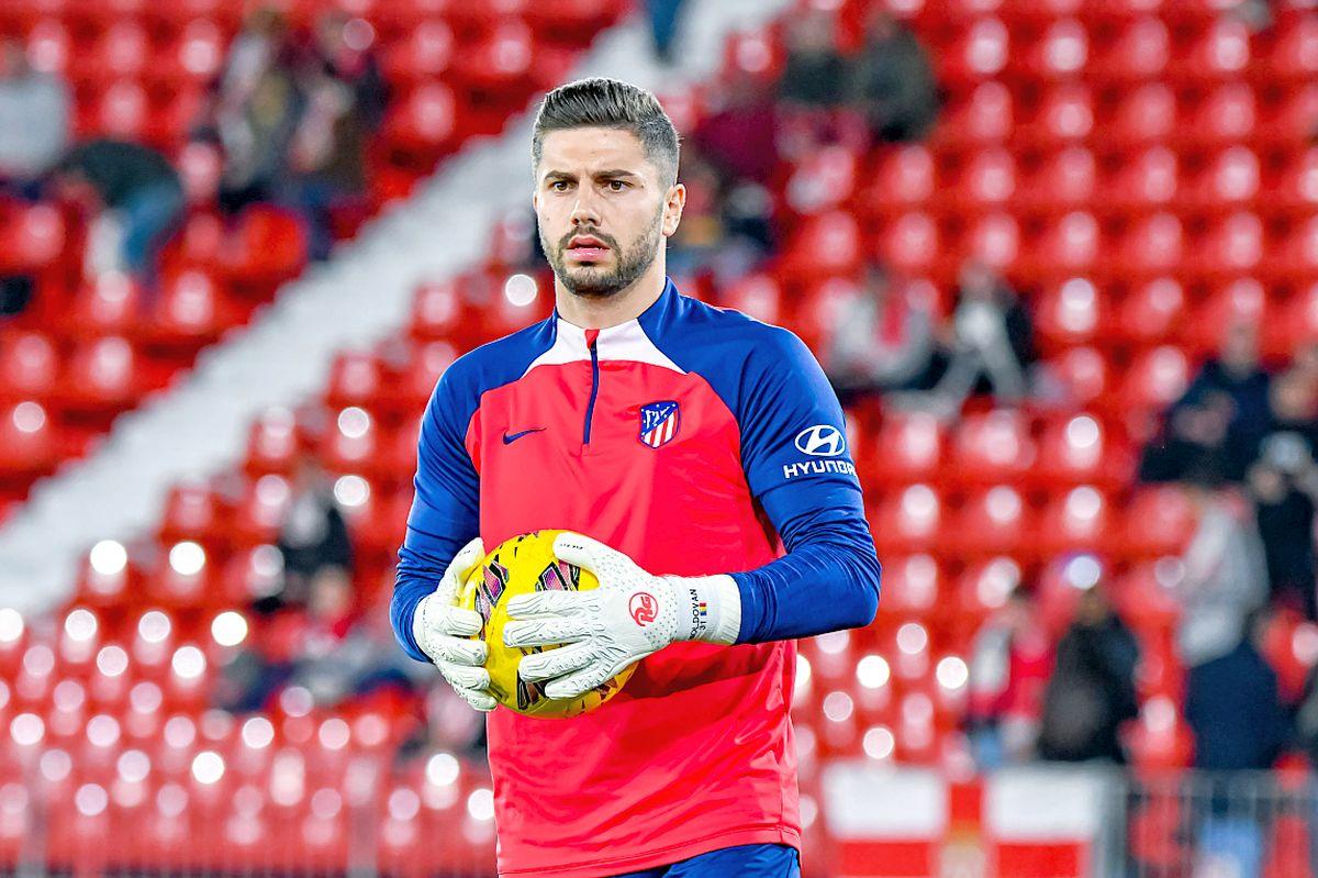 Esp: Ud Almeria V Atletico De Madrid La Liga Ea Sports Almeria, Spain February 24: Horatiu Moldovan Of Atletico De M