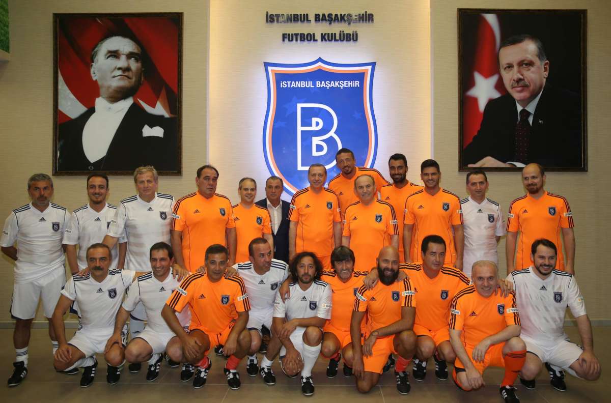 Turkish Pm Erdogan Played The First Match Of The Newly Opened Basaksehir Fatih Terim Stadium