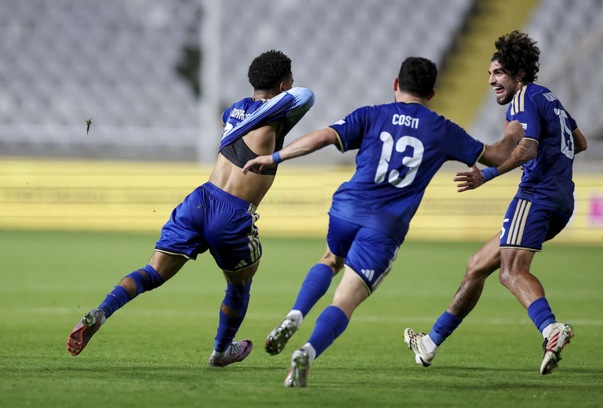 Goal Kipros Letonia