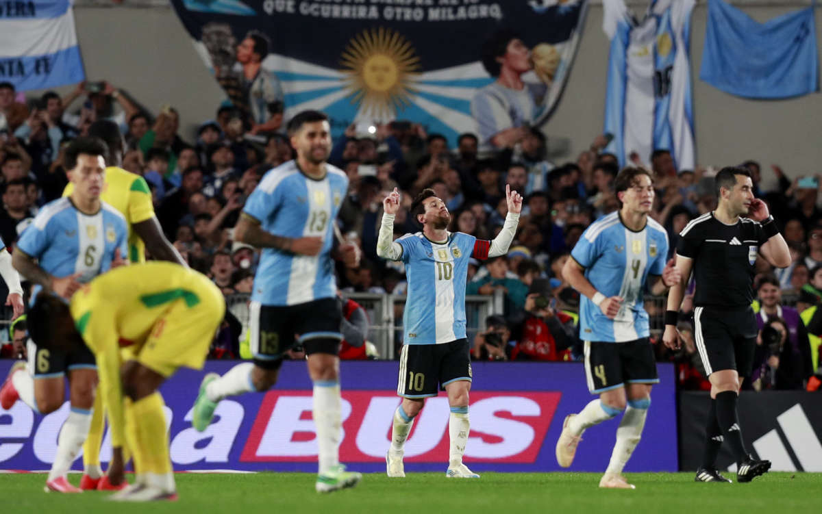 International Friendly Argentina V Benin